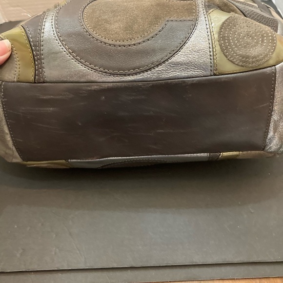 COACH MIA INLAID LOGO Handbag. 15748 PATCHWORK SHOULDERBAG tote purse​ - Picture 14 of 16